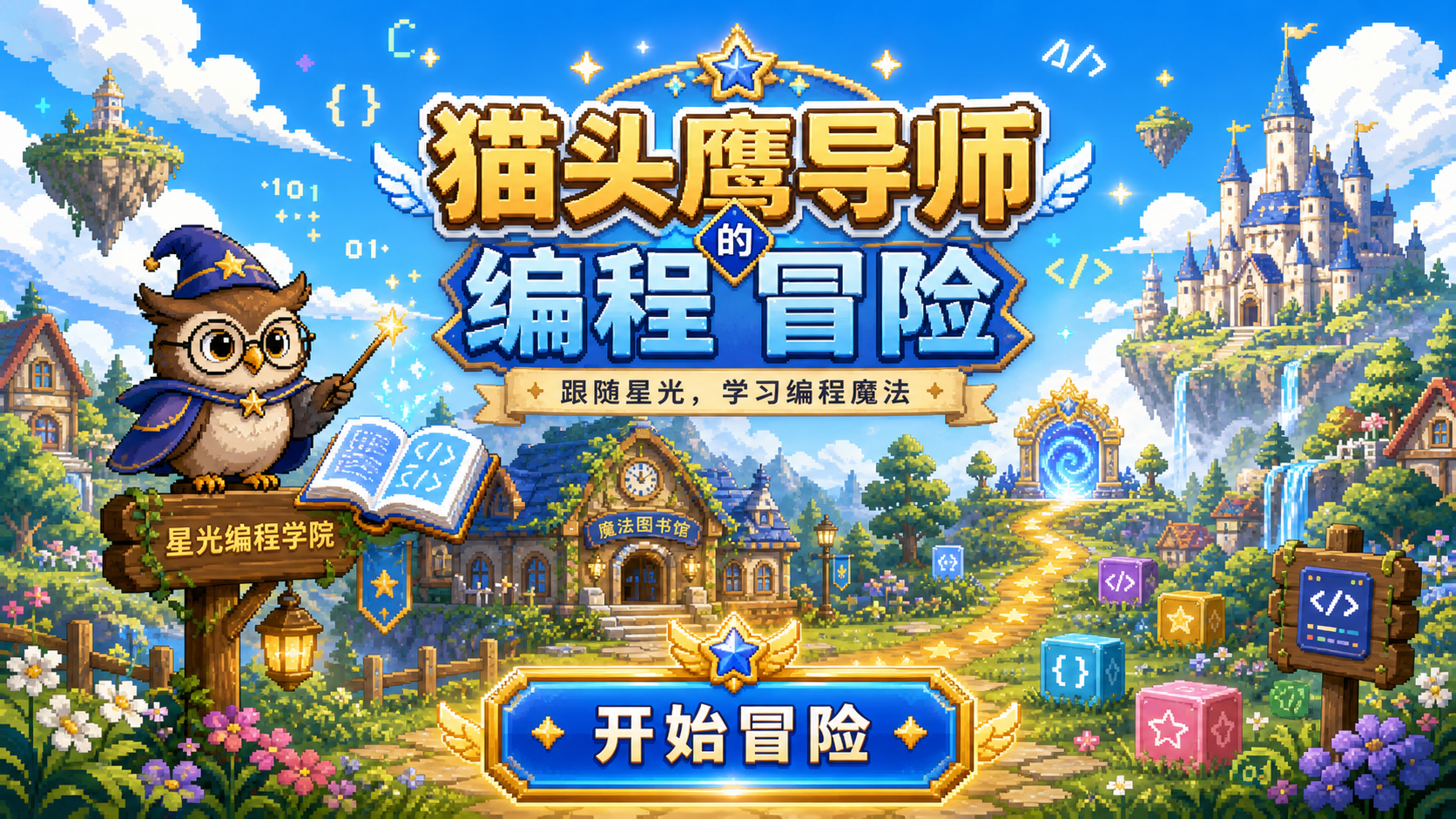 猫头鹰导师的编程冒险封面